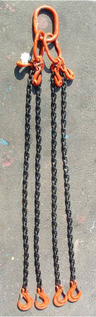 Four-leg chain sling
