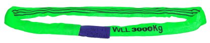 10m circumference Green Polyester Roundsling