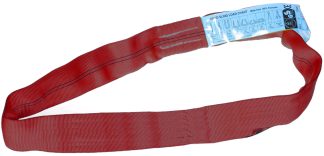 10m circumference Red Polyester Roundsling