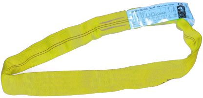 10m circumference Yellow Polyester Roundsling